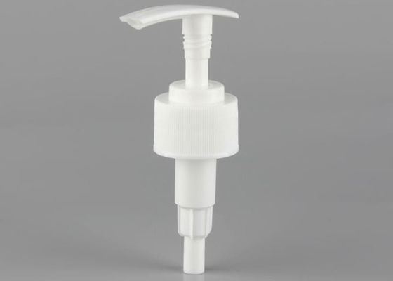 Weiße Farbzufuhr-Flaschen-kosmetische Lotions-Pumpe