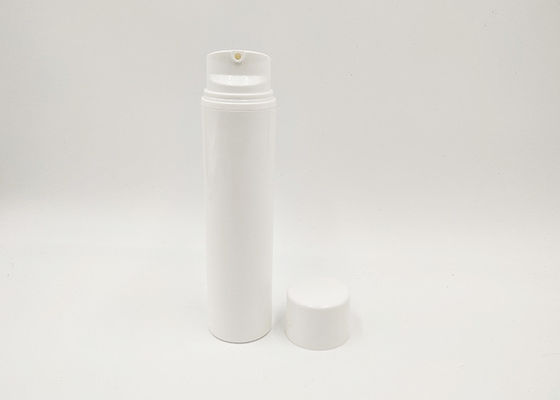 Luftlose Kosmetik des Luxus-30ml füllt weiße Farbe ab