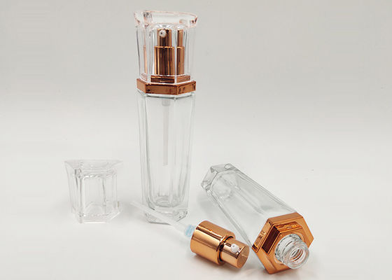 Klarglas-Flasche Winly 30ml 1oz mit Lotions-Pumpe
