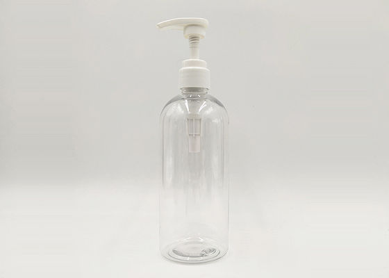 transparente Boston kundenspezifische kosmetische Flaschen 500ml