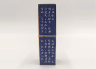 Chinesische Art-Quadrat-blaue Farbkundenspezifische Lippenstift-Rohre
