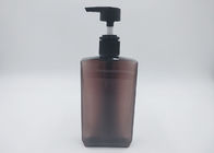Luxusshampoo-Flaschen Brown-Farbepetg, kundenspezifische kosmetische Flaschen 250ml