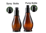 Code 70109090 der kosmetischen Glasflaschen-30ml heißer stempelnder HS mit Sprüher-Pumpe