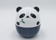 Panda-Form-nette leere Lotions-Gläser, weißer Cremetiegel für Baby-Pflegemittel
