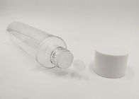 HAUSTIER 150ml kundenspezifische Plastikkosmetik füllt freie Proben mit weißer Überwurfmutter ab