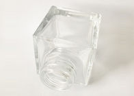 Form-Glasdiffusor-Verpackenflasche des Quadrat-50ml mit Sitcks für Kosmetik