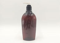 Bernsteinfarbiges Farbflaches Form HAUSTIER kundenspezifische kosmetische Flaschen für Handdesinfizierer