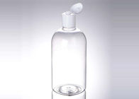 nachfüllbares klares HAUSTIER 250ml 8.7oz Plastiklotions-Toner-Flasche mit Spitzen-Überwurfmutter des leichten Schlages