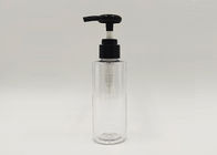 Transparentes rundes HAUSTIER kosmetische Plastikflaschen, die für Gesichtswasser-Creme verpacken