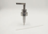 28mm versiegelnde Art silberne Farbkosmetische Lotions-Pumpe kundengebundenes Drucken