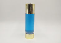 Kosmetisches Vakuumgesichtssahneflasche, zylinderförmige kosmetische Pumpflaschen 30ml 50ml