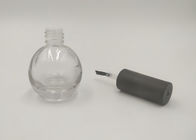 Leerer Glasrüstungs-Wasser-Nagellack-Flaschen-Kürbis-Entwurf mit Bürsten-Kappe
