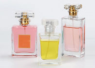 Purpurroter Parfüm-Glasflaschen-LuxusSiebdruck, der leere Geruch-Flasche druckt