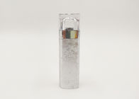 silbernes kundenspezifisches Rohr-Siebdruck-Mattdrucken des Lippenstift-10g mit glänzender Oberfläche