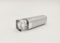 silbernes kundenspezifisches Rohr-Siebdruck-Mattdrucken des Lippenstift-10g mit glänzender Oberfläche