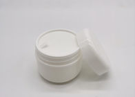 Runde weiße Überwurfmutter 20g pp. Skincare stellen Cremetiegel gegenüber