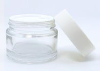 transparente kosmetische Glasflaschen 50ml für das Gesichtssahneverpacken