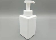 Handdesinfizierer-Seifen-Flasche HAUSTIER des Quadrat-500ml Kunststoffgehäuse-Behälter für Gesichtsreiniger