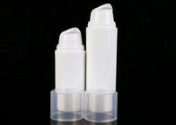 Luftlose Kosmetik des Luxus-30ml füllt weiße Plastiklotions-Vakuumflasche ab