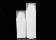 Luftlose Kosmetik des Luxus-30ml füllt weiße Plastiklotions-Vakuumflasche ab