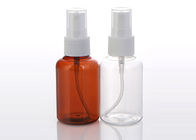 100ml Amber Transparent Plastic Cosmetic Bottles mit Sprüher-Pumpe