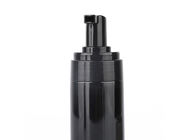 glänzende schwarze Pumpen-kosmetische Plastikflaschen des Schaum-100ml