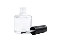 Klarglas-kosmetische Flaschen des Quadrat-7.5ml für Nagellack