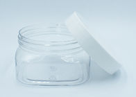 klare Plastikgesichts-Cremetiegel-kosmetisches Verpacken des Quadrat-250ml