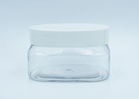 klare Plastikgesichts-Cremetiegel-kosmetisches Verpacken des Quadrat-250ml