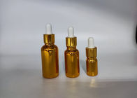 Öl-Glastropfenzähler-Behälter 10ml 15ml 30ml Amber Glass Cosmetic Bottles Essential