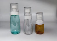 leere runde Plastikflasche 15ml 30ml 50ml mit Pumpen-Sprüher-kundenspezifischer Farbe