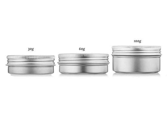 Behälter-Matt-Farbaluminiumoberflächenveredelung 30g 60g 100g kosmetische
