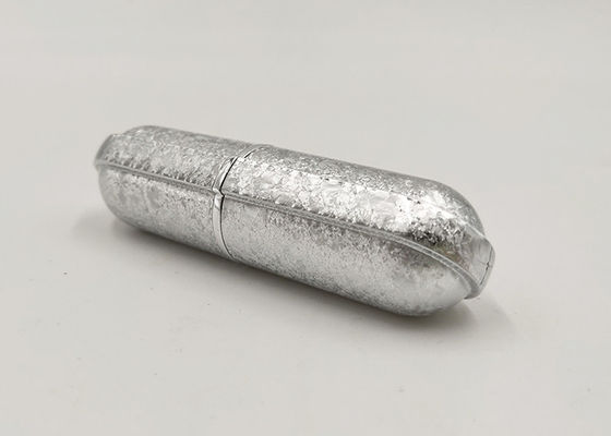 Farbglänzende leere Lippenstift-Rohre des Silber-3.5g, Lippenstift-Röhrenverpackungs-Logo gedruckt