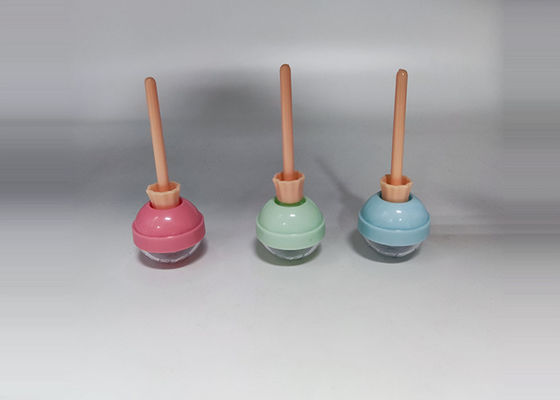 Rohr-transparenter Lipgloss-Kasten-rundes Make-upkosmetik-Verpacken des Lippenstift-2.5ml