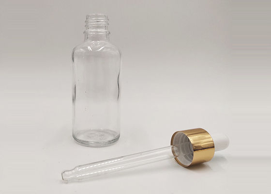 Runde Tropfflaschen Bostons Klarglas-30ml