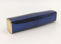 glatte blaue Luxusrohre des lippenstift-3g. Magnetische Lippenstift-Rohr-freie Proben
