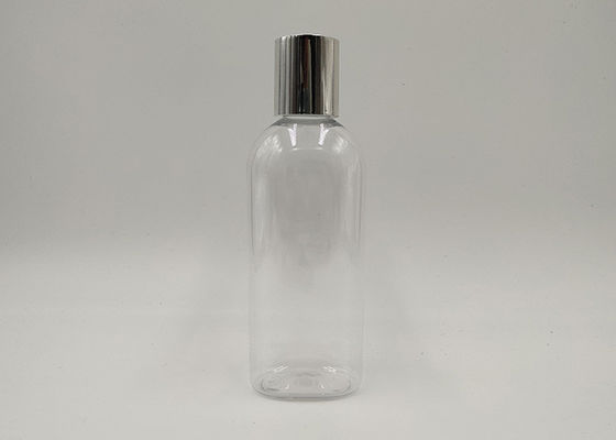 Runde kundenspezifische kosmetische Flaschen Bostons, klarer Plastik füllt 100ml 200ml Soem ab