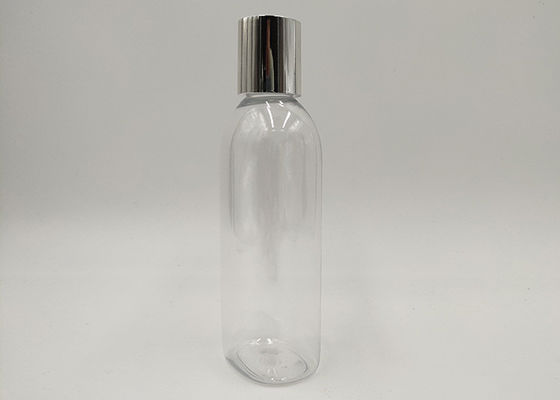 Runde kundenspezifische kosmetische Flaschen Bostons, klarer Plastik füllt 100ml 200ml Soem ab