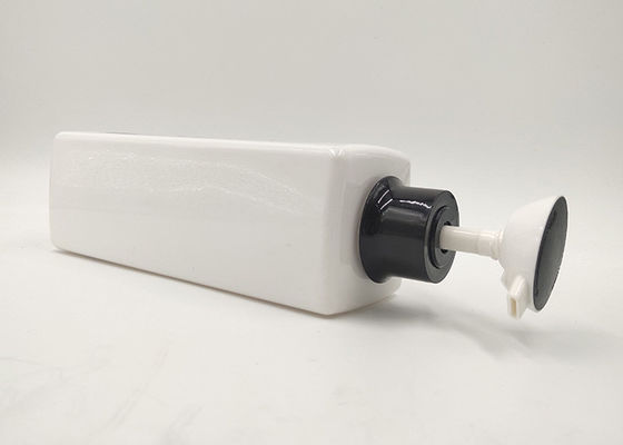 Shampoo-Flasche freien Raumes HAUSTIER 500ml 1000ml, quadratische Kosmetik füllt 100% Weiß ab