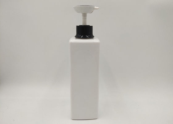 Shampoo-Flasche freien Raumes HAUSTIER 500ml 1000ml, quadratische Kosmetik füllt 100% Weiß ab