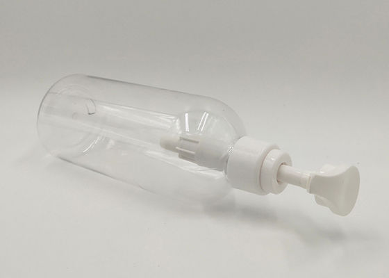 transparente Boston kundenspezifische kosmetische Flaschen 500ml