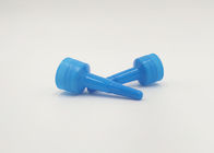 24410 / 28410 blaue kosmetische Plastikdeckel für das Schrauben-Abwasch-Kunststoffgehäuse