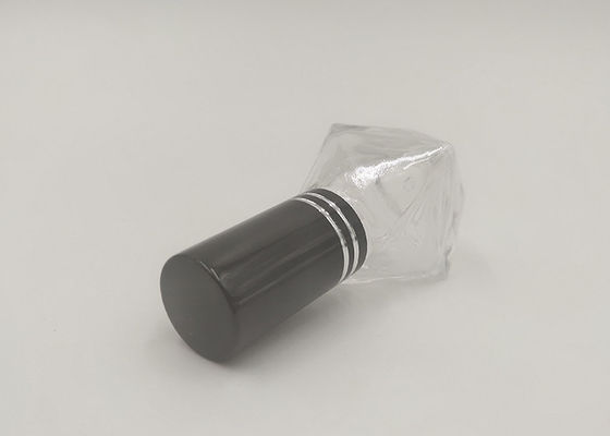 Nagellack-Flaschen-Schwarz-Bürsten-Kappe 5ml 10ml kosmetische
