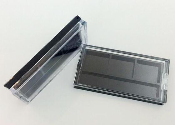 Kosmetischer Funkeln-Lidschatten-Verpackenkasten-dunkles Schwarzes