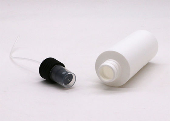 weiße HDPE 100ml Plastikflaschen-glatte Oberflächenbehandlung mit Sprüher