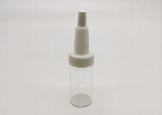 Perlen Sie kosmetische Glasflasche Glanz bernsteinfarbige Farbe10ml