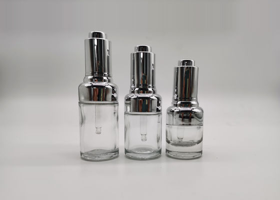 Klare Parfüm-Glas-Flasche des ätherischen Öls 30ml 20ml 15ml