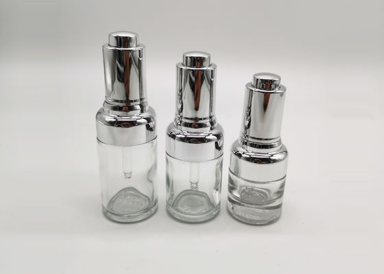 Klare Parfüm-Glas-Flasche des ätherischen Öls 30ml 20ml 15ml