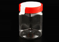 Sechseckiges Plastikglas Honey Storages 500ml mit Metalldeckel