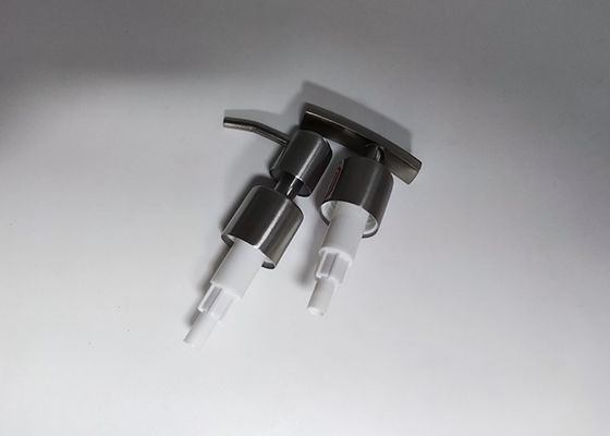 Pumpen-einfacher Griff-kundenspezifische Farbe der Gold-Splitter-Aluminium-Lotions-28 24 410